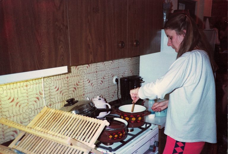 Beim Kochen
